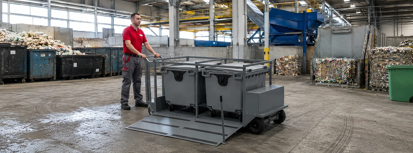 Sistemi di movimentazione per la logistica dei rifiuti