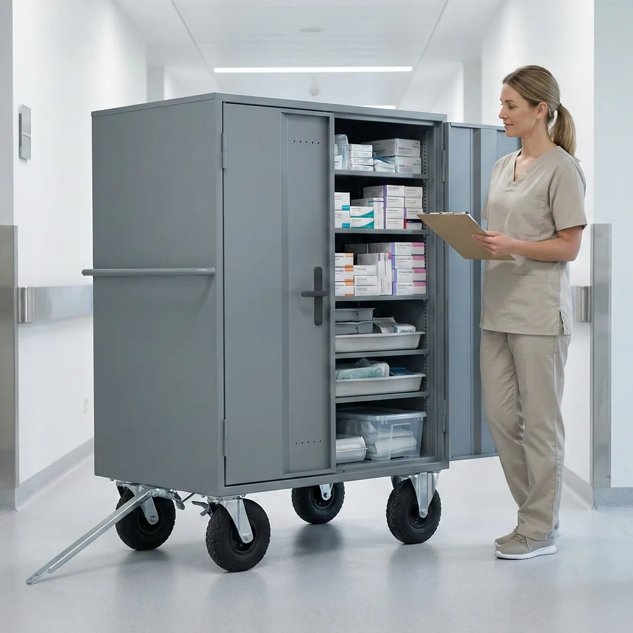 Biga Eternity carrello porta medicine ospedale