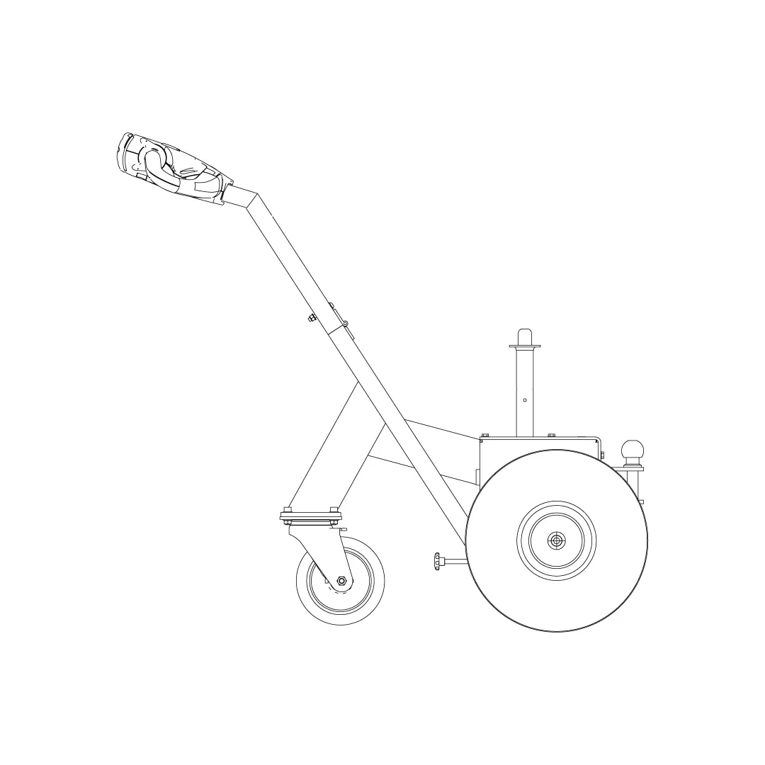 Biga Trainatore Vista Laterale MM M18SV