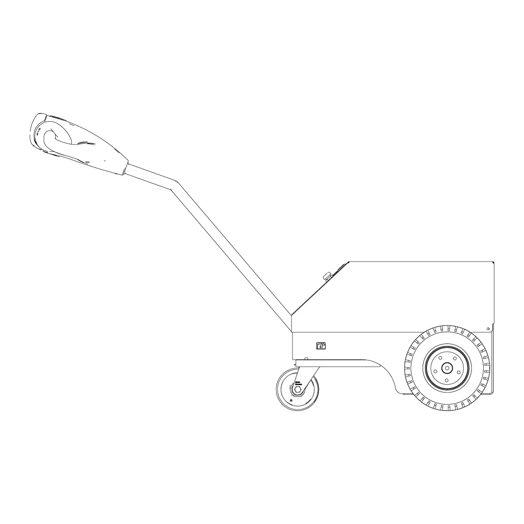 Biga Trainatore Vista Laterale MM S15