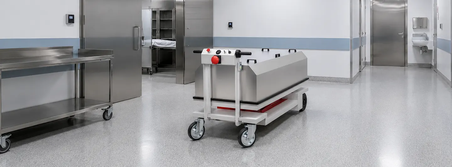 Sistemi di movimentazione per sanità e settore ospedaliero biga
